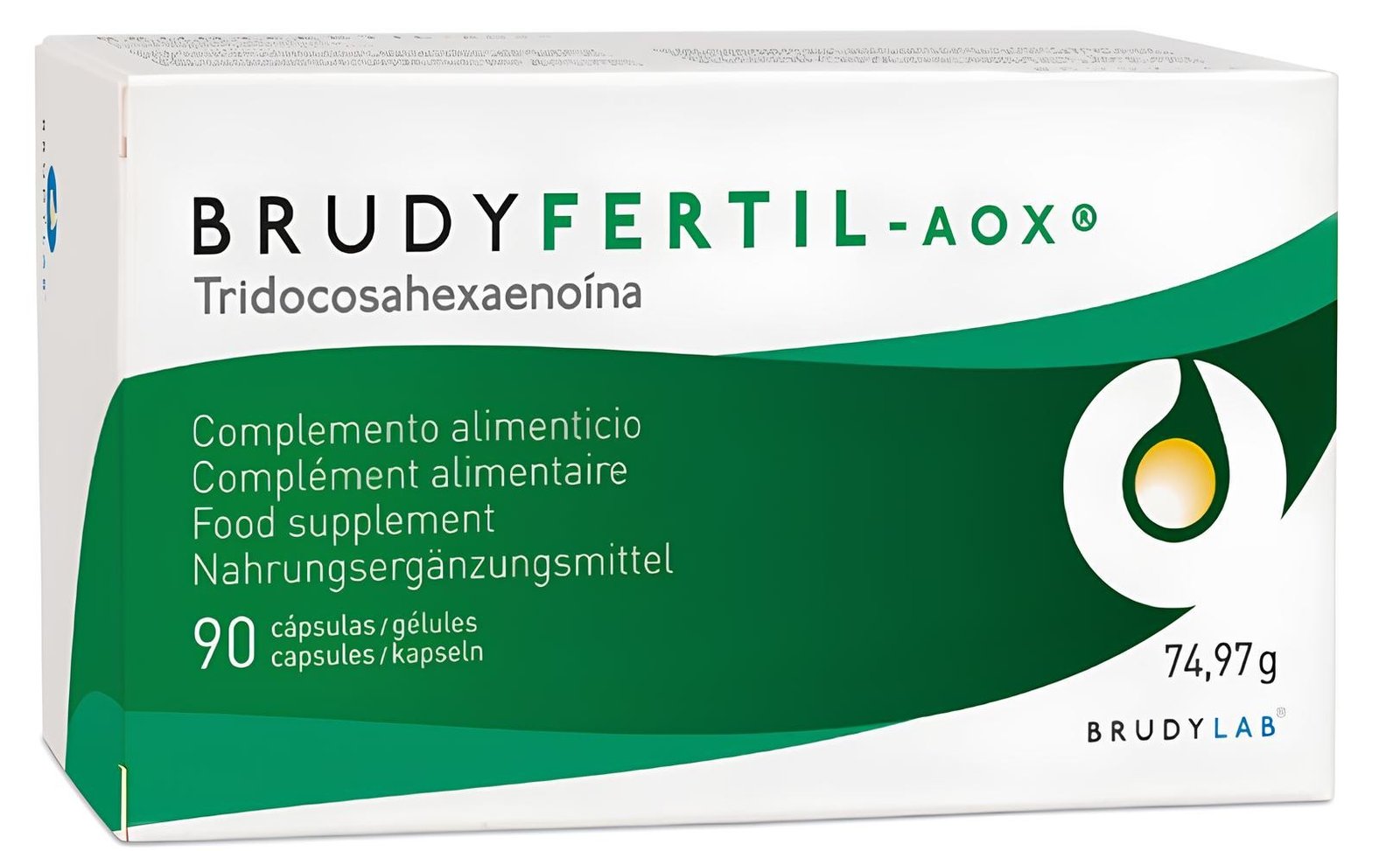 8470001791801 BRUDY FERTIL HIGH RESOLUTION - Copy BRUDYLAB Fertil-AOX 90 Cap - Image 1